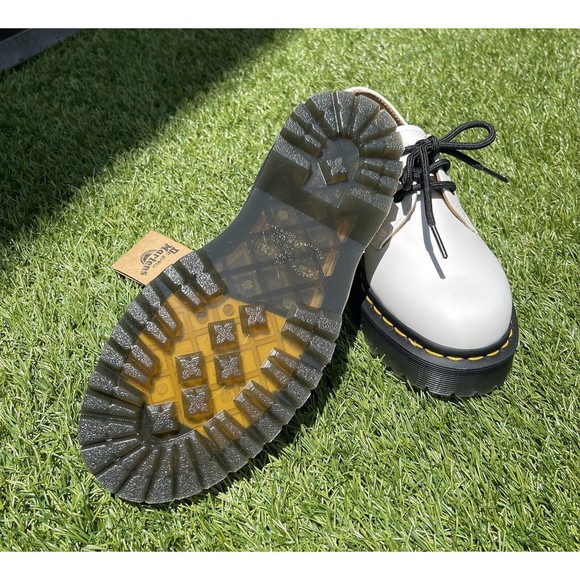 Dr Martens 1461 BEX SMOOTH White LEATHER OXFORD Unisex SHOES Size 5 US M - Picture 9 of 14